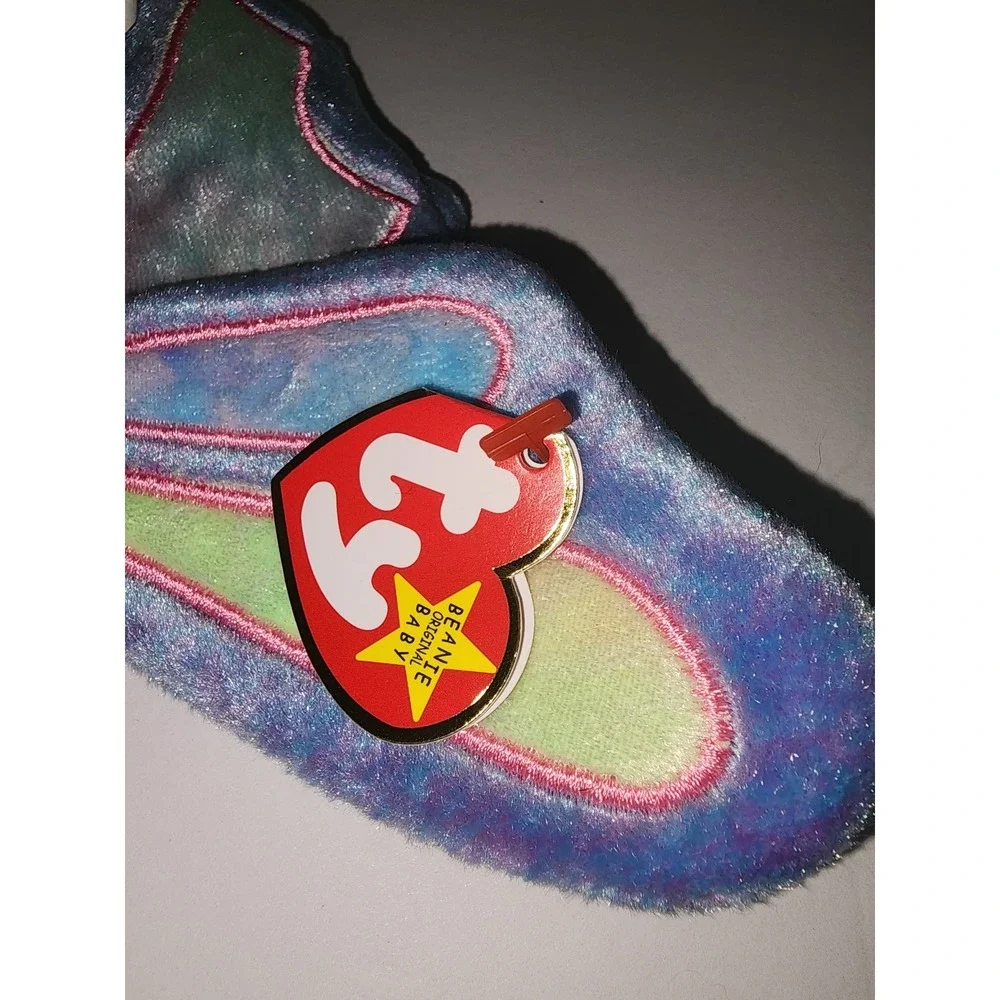 Ty Beanie‎ Babies Flitter The Butterfly Holographic Tag